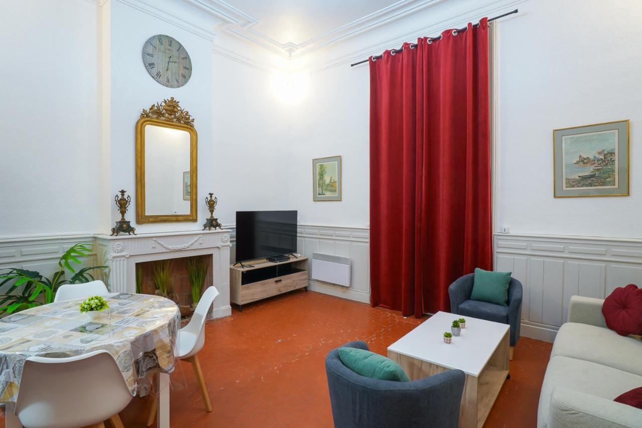 Appartement Du Forum,La Gare, 50 M2 , Climatisation, Garage, Cour Narbonne Exterior photo
